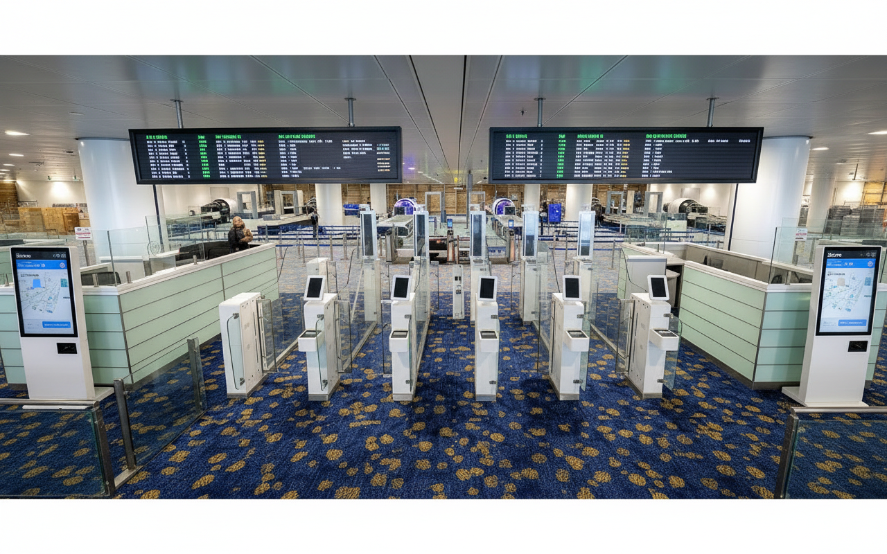 노이바이 국제공항 T2 터미널, 얼굴 인식 기술 도입으로 1-3초 만에 보안 통과