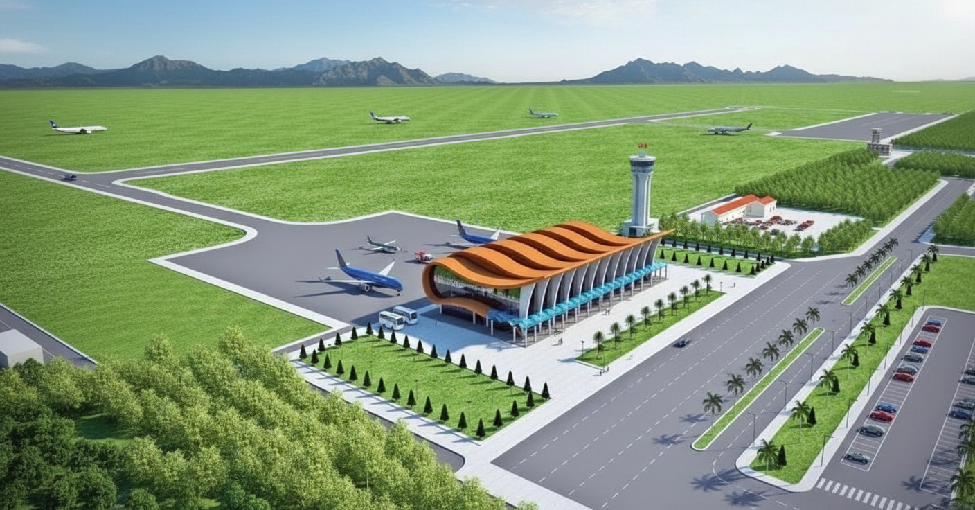 약 3,800억 원으로 팬티엣 공항 민간 시설 건설