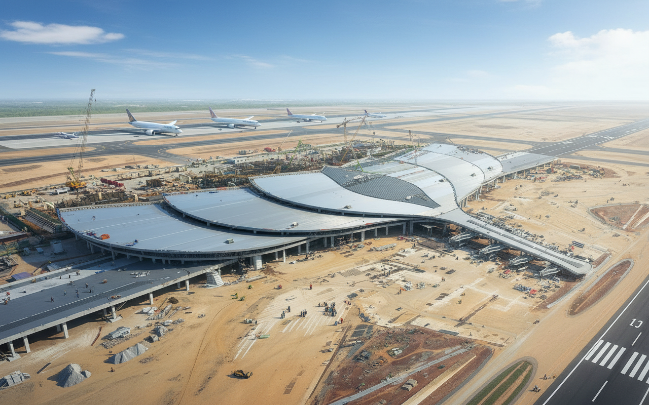 롱탄 공항, 12월 19일 세 편의 비행기 맞이 준비