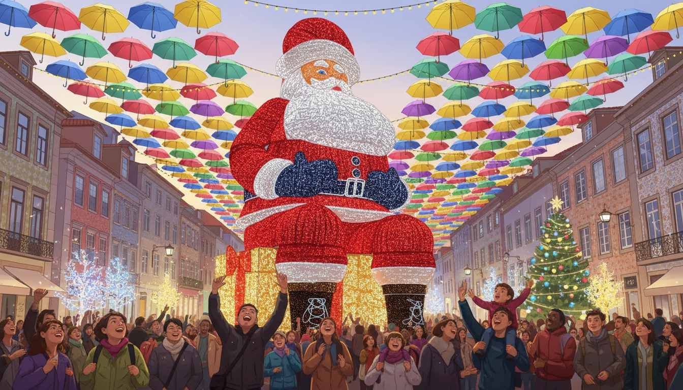 세계에서 가장 큰 산타클로스가 있는 도시