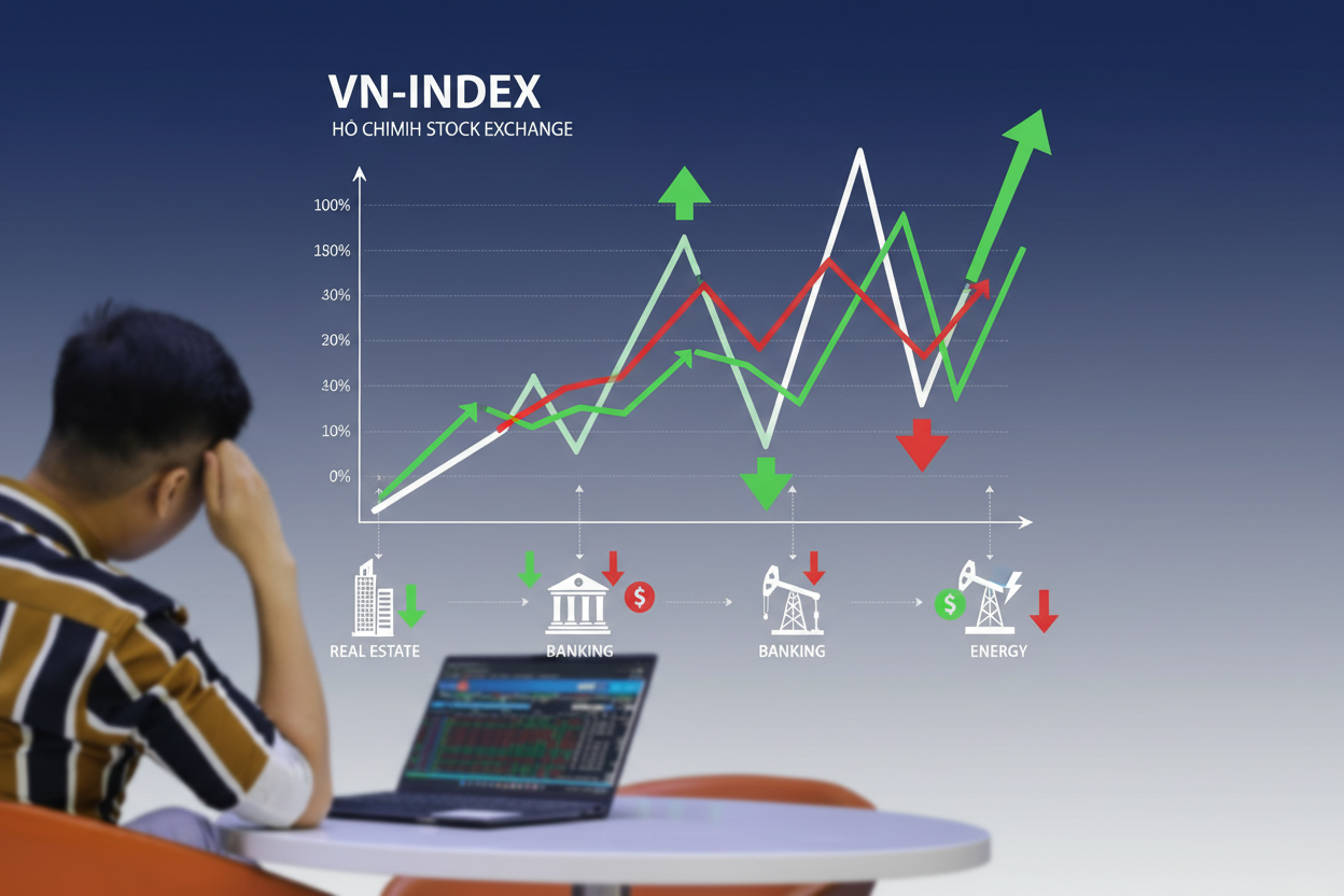 VN-Index, 5거래일 연속 하락