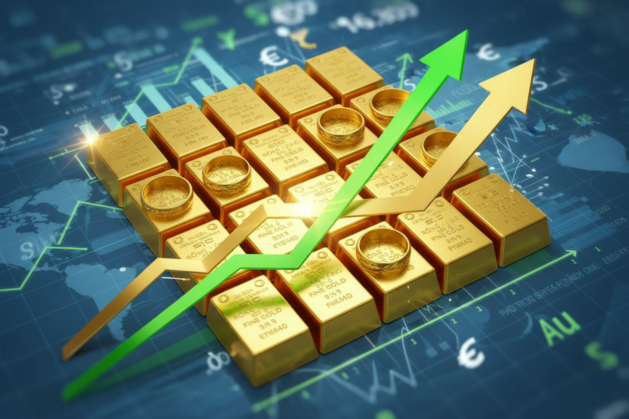 금값, 거의 100만 동 상승