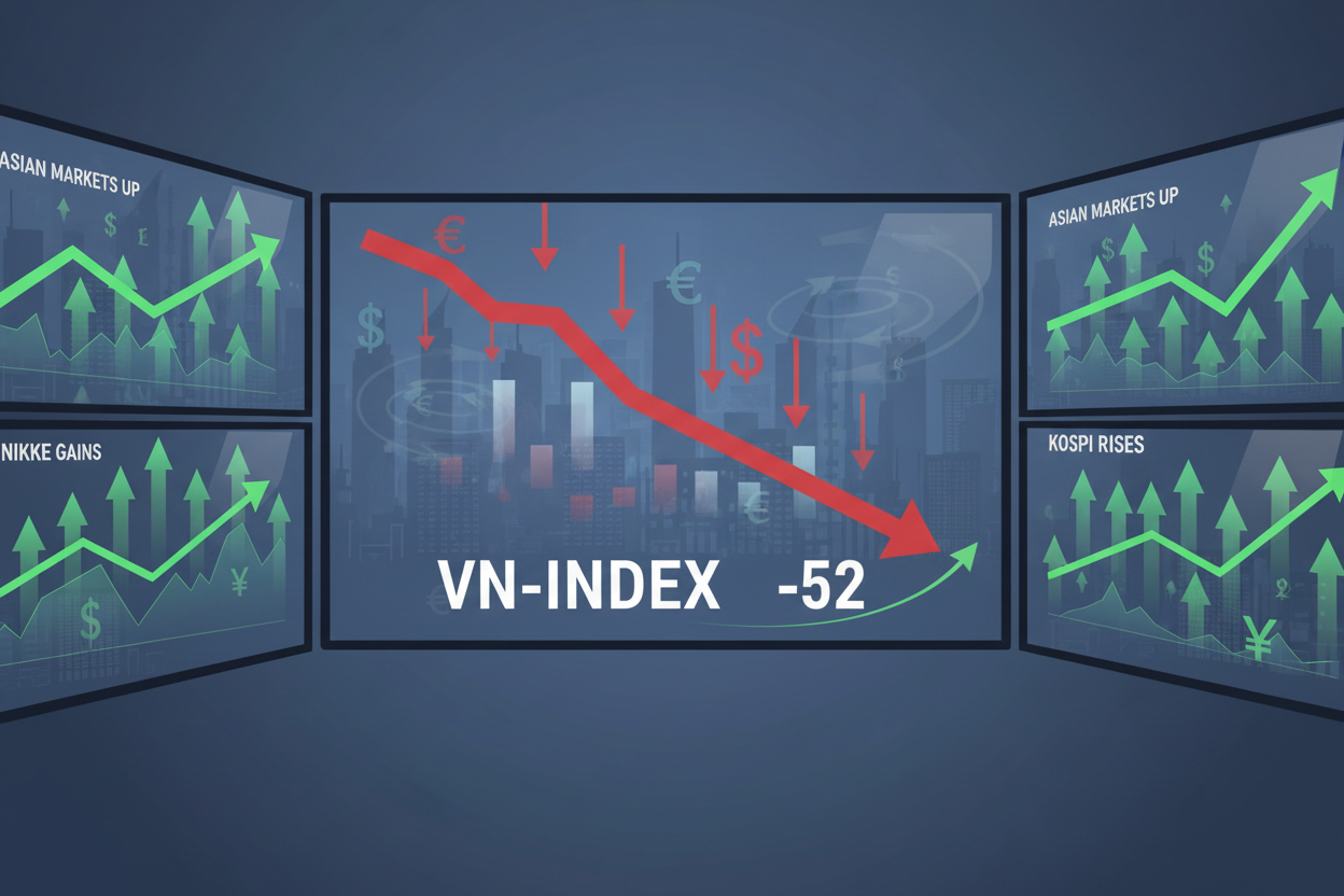 베트남 증시, 이번 주 세계에서 가장 큰 하락폭 기록