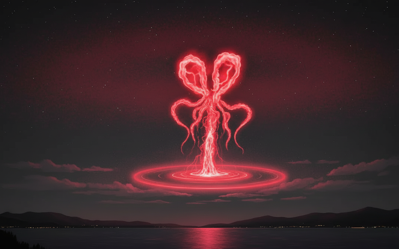 하늘에서 동시에 일어난 두 가지 드문 현상