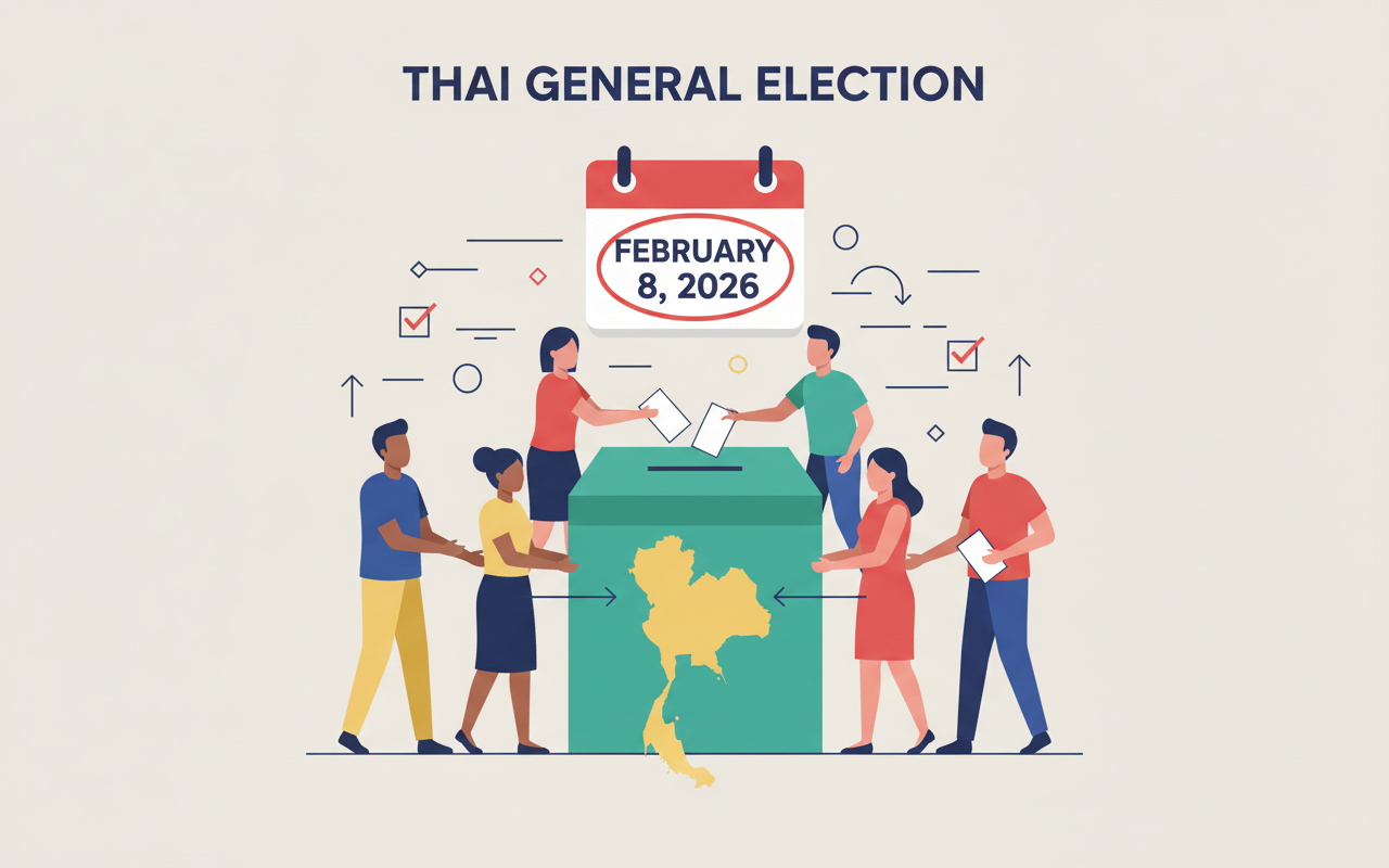 태국, 조기 선거일 확정