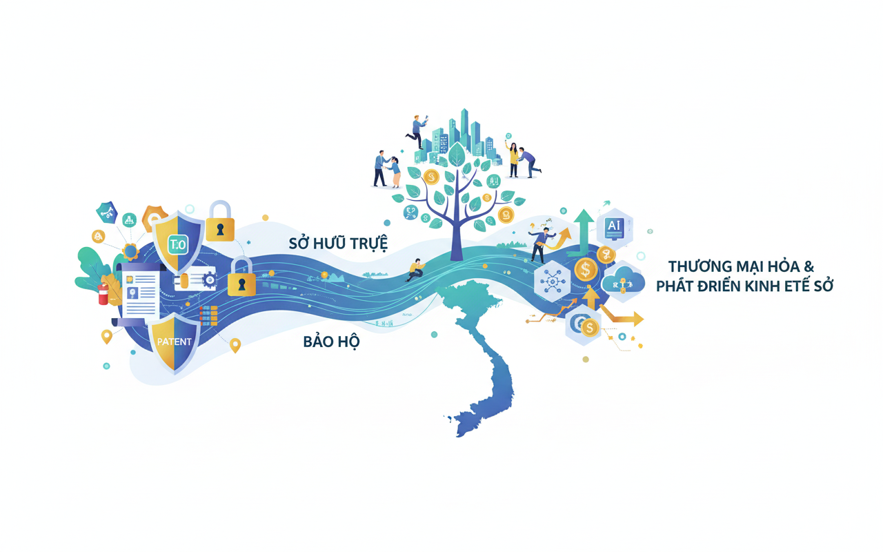 지식재산권법, 연구 결과를 거래 가능한 자산으로 전환하는 촉진제 역할