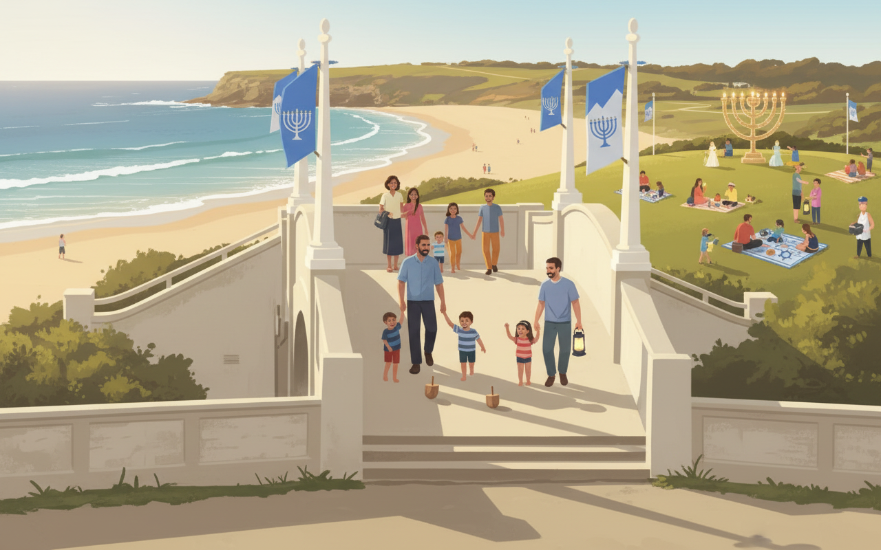 호주 해변 총격 사건, 어떻게 발생했나