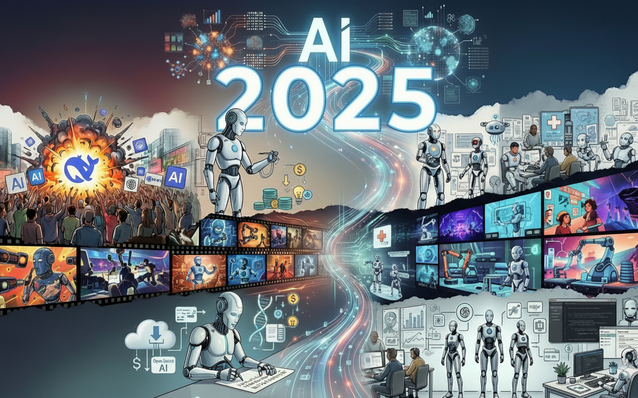 AI 2025 - 딥시크의 열풍에서 1조 달러의 손잡이까지