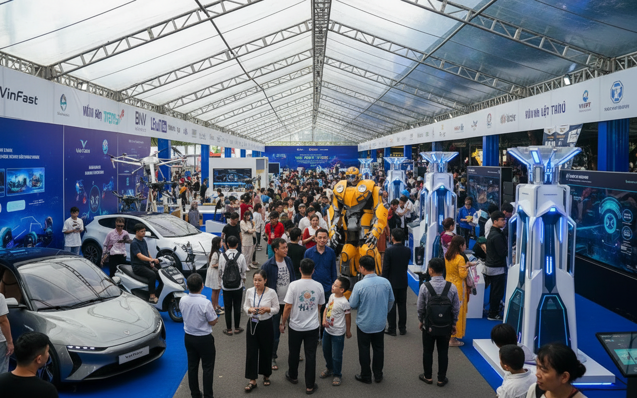 시민들이 즐기는 기술 체험, 걷고 싶은 거리에서