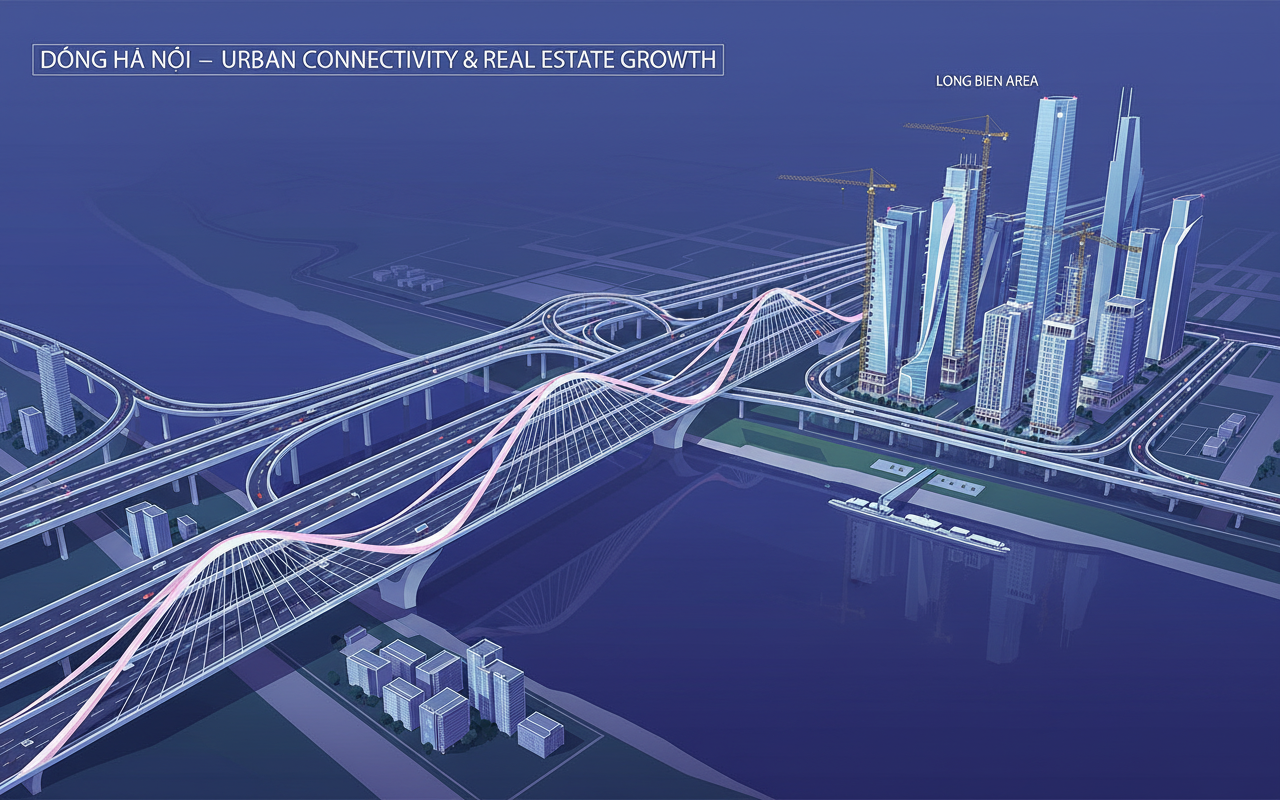동하노이의 10억 달러 규모 인프라 개발 추진