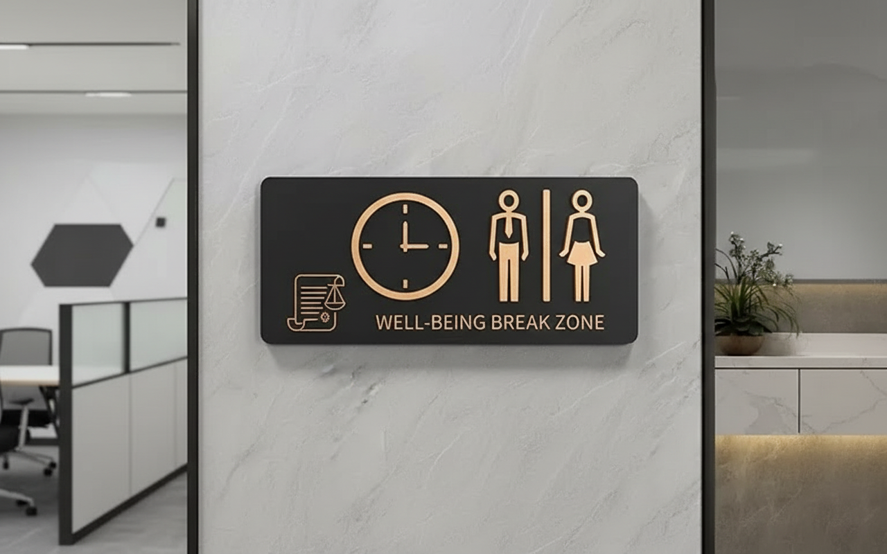 화장실에서 너무 오랜 시간 머물러 해고당한 남성