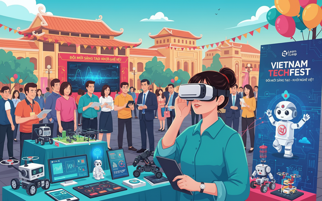 오늘 밤, 2025 베트남 테크페스트 개막
