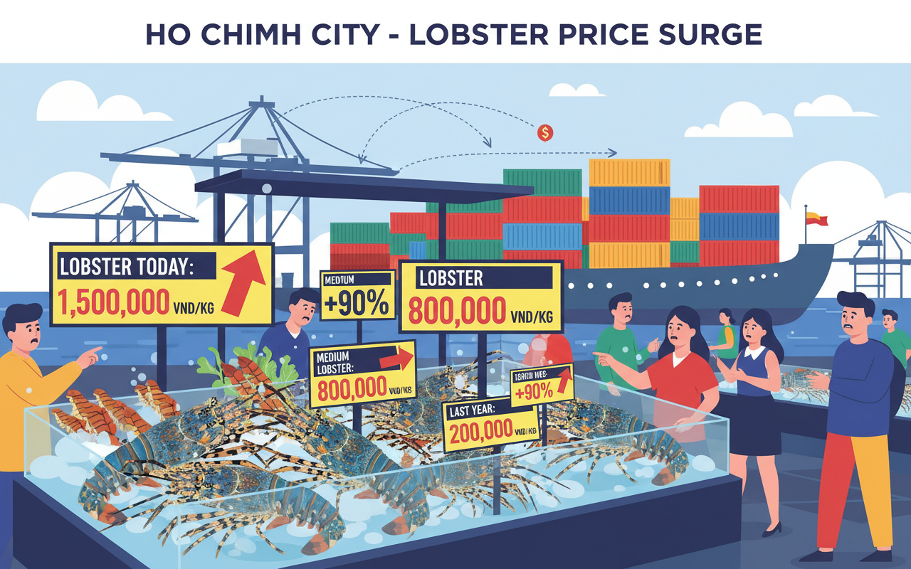 랍스터 가격 급등, 공급 부족 심화