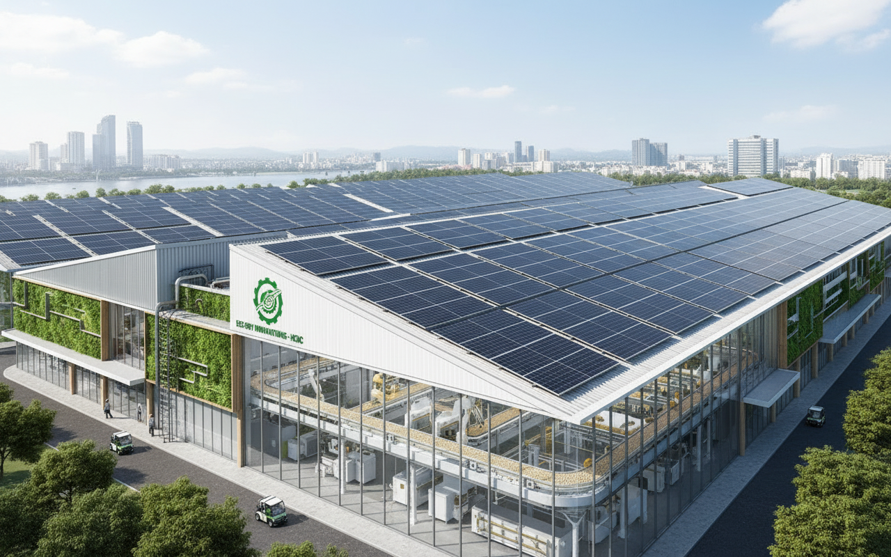 '녹색화' 공장에 대한 투자 활발