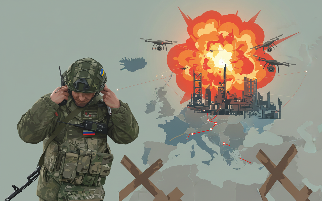 1년간 러시아-우크라이나 전투의 치열한 대치