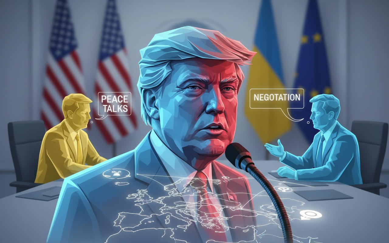 트럼프 대통령: 우크라이나 평화 협정이 역대 가장 가까워져 있다