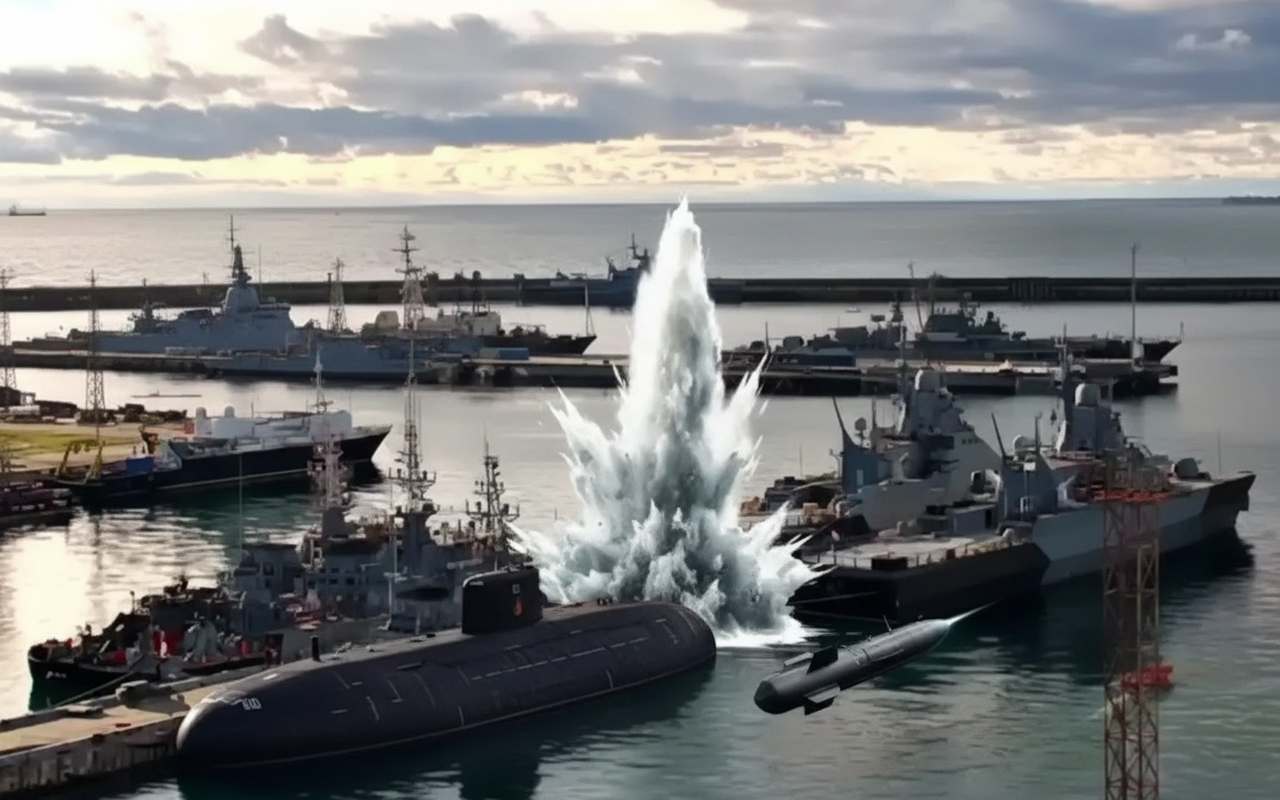 우크라이나, 러시아 잠수함 공격 성공 발표