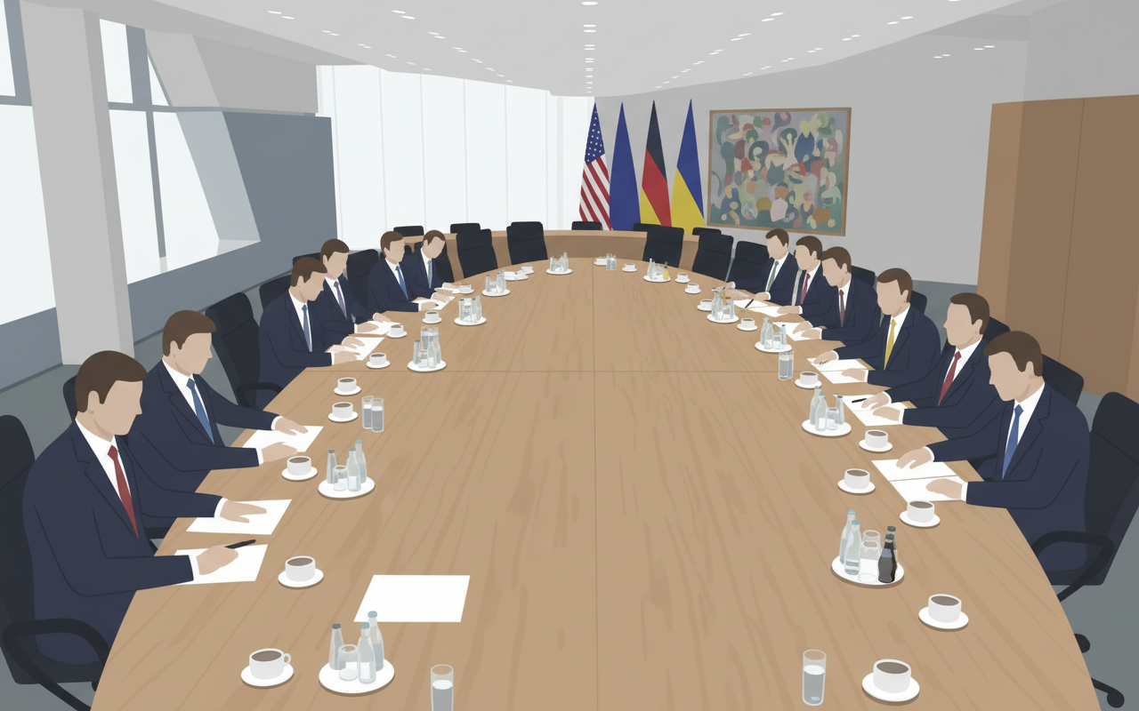 우크라이나, 미국과의 이틀 간의 협상 후 '실질적 진전' 달성