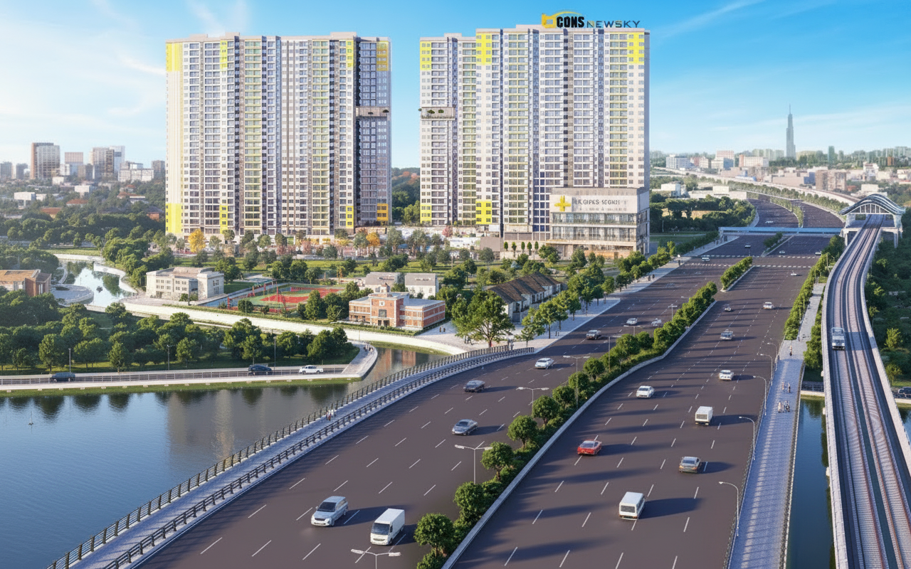 Bcons 그룹, 국도 13에 다기능 아파트 개발